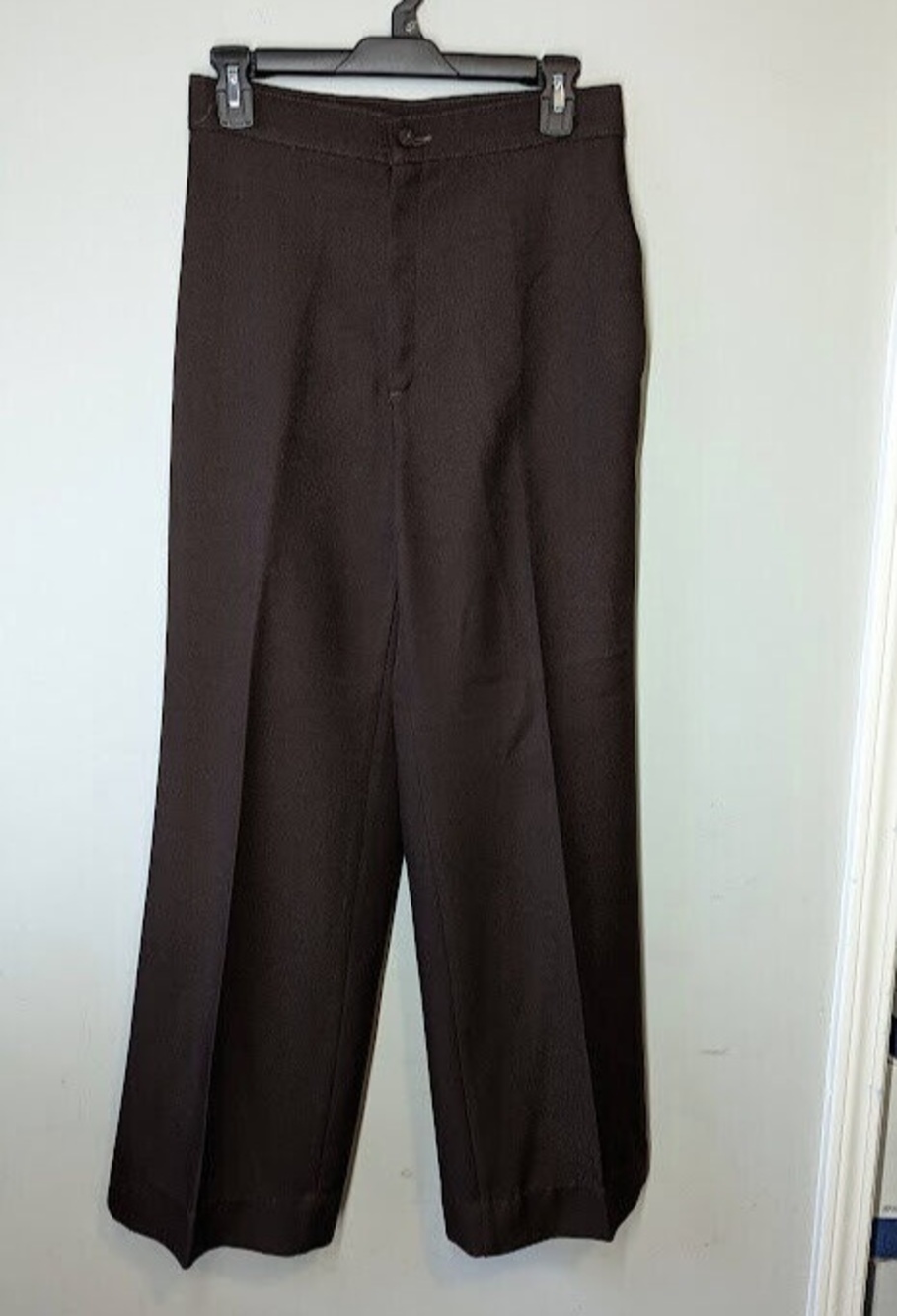 Vintage Levi Strauss Co Pants Womens Brown High Rise Waist Size 14